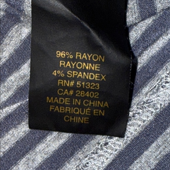 Cynthia Steffe Y2K Striped Zippered Cap Sleeve Top SZ Small - Picture 7 of 7